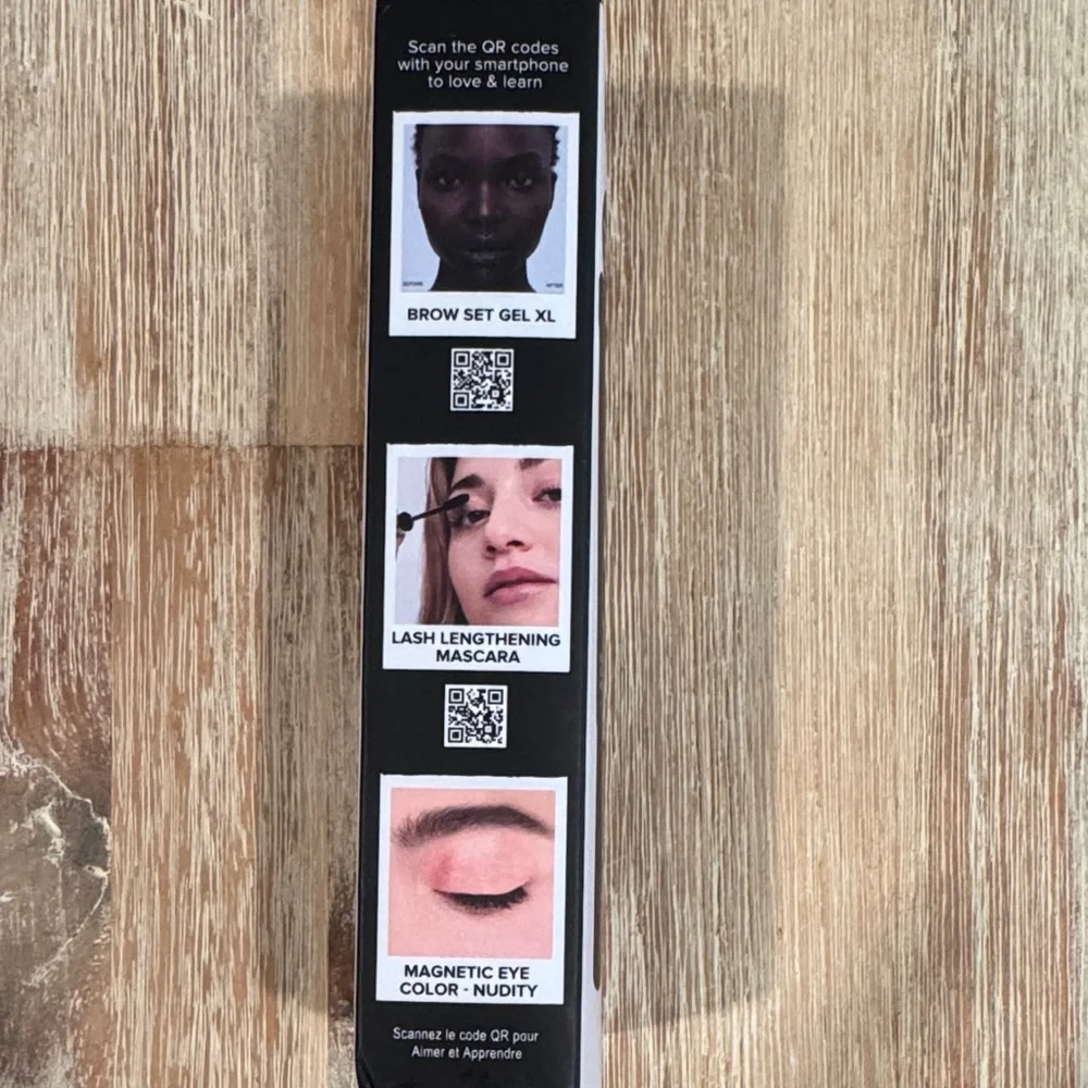 NUDESTIX Nudes Trio Eye Color Stick, Brow Gel, and Mascara Set